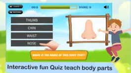 Game screenshot The Human Body, kids learning hack