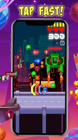 Game screenshot Hop Shot - Invaders from Space hack