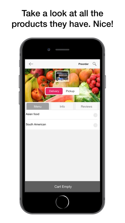 Arocer ordering app