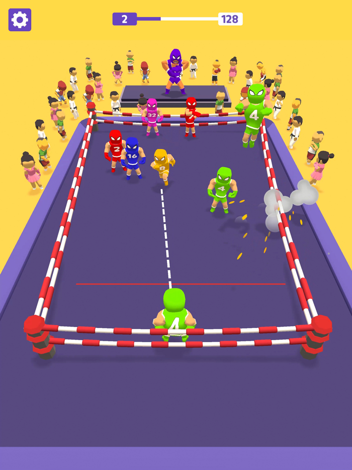 Merge Wrestling 2048