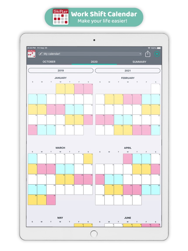 [Updated] Work Shift Calendar (Shifter‪)‬ for iPhone / iPad, Windows PC