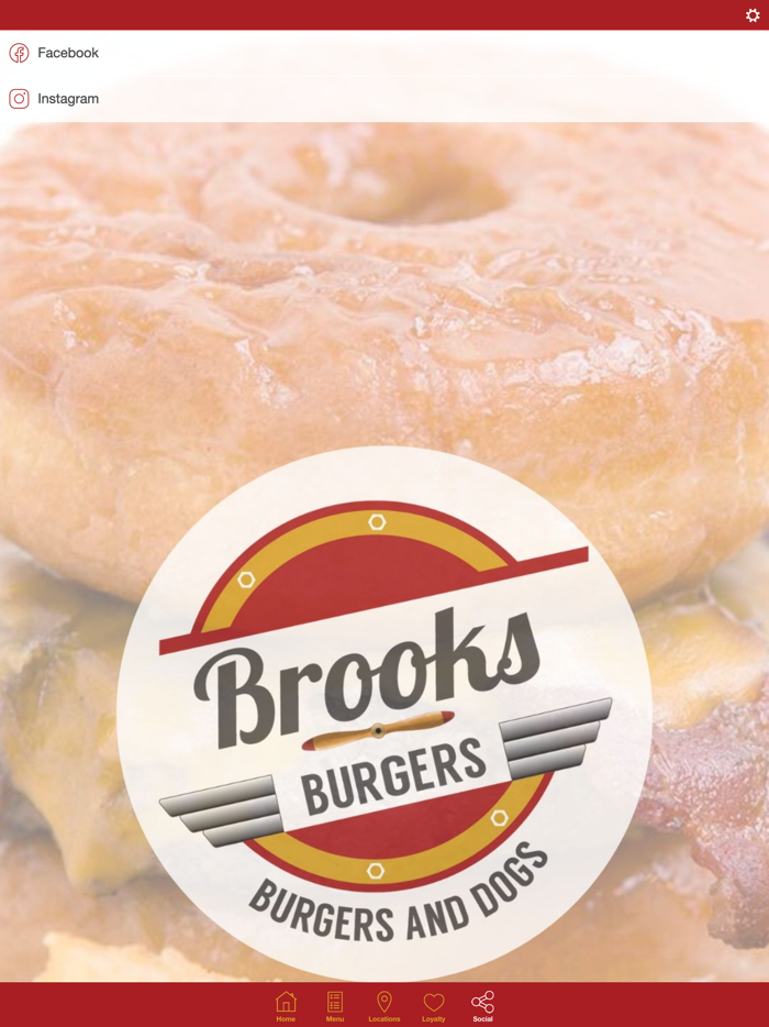 Brooks Burgers App