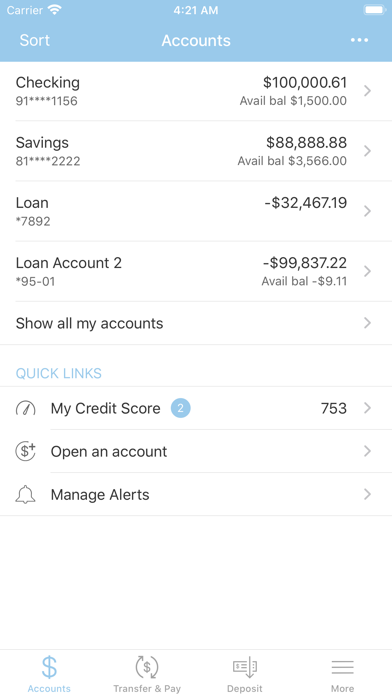 Meritus Credit Union screenshot 3