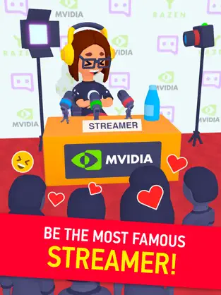 Captura 1 Idle Streamer — Tuber Tycoon iphone