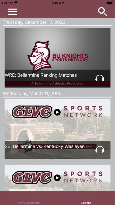 BU Knights Sports Network screenshot 1