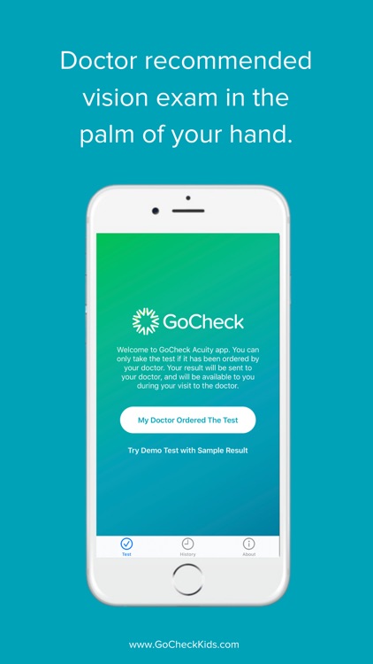 GoCheck Vision at Home