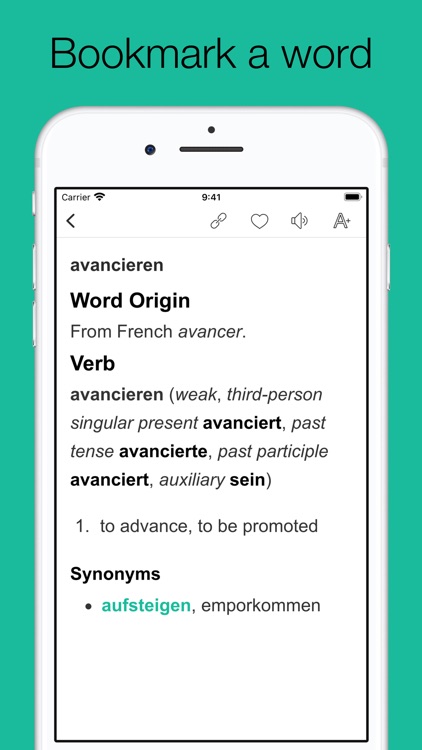 Dictionary of German language screenshot-3