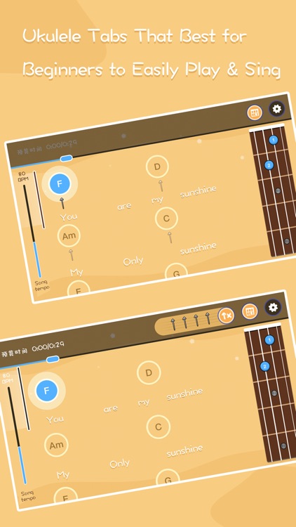 Guitar ukulele tuner & tabs screenshot-3