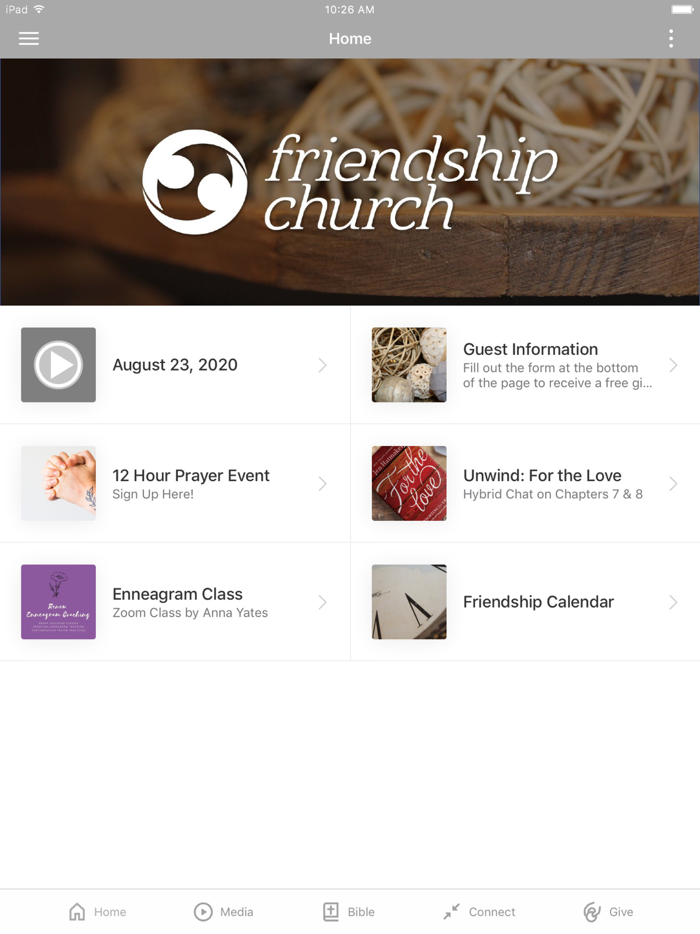 Friendship Church App