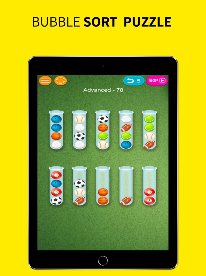 Ball Sort Puzzle - Bubble Sort