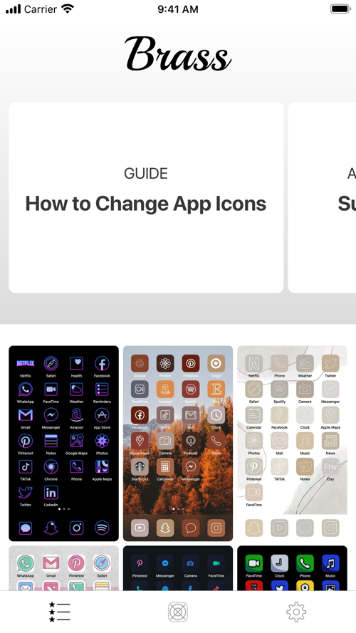 Brass - Custom App Icons for iPhone - Free Download Brass ...