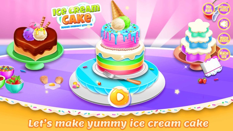 Ice Cream Cake Maker chef screenshot-4