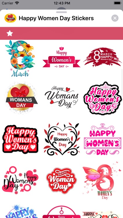 Happy Women Day Stickers screenshot-3