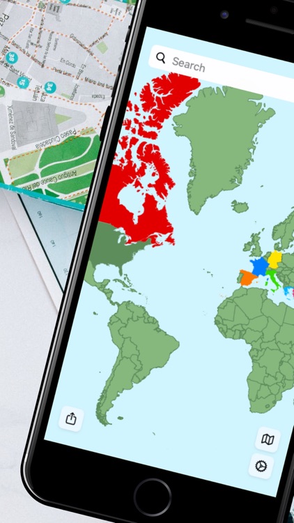 Visited Countries Map Triplog