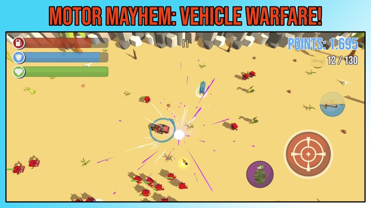 Motor Mayhem - Vehicle Warfare screenshot-3