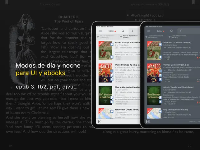 Screenshot 6 tiReader: lector de eBooks iphone