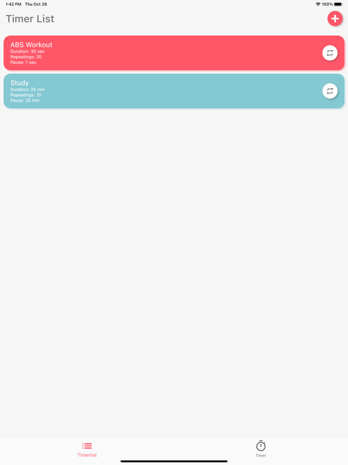 Repeating Intervall Timer