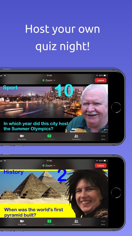 Lockdown Quiz Maker For Zoom