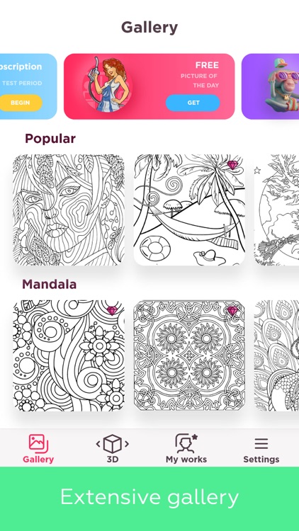 Colorful: adult coloring book