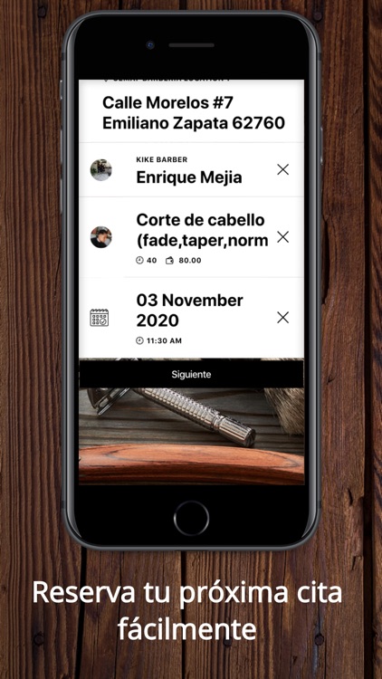 Cemaf Barbería app screenshot-3