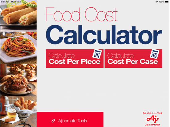 Ajinomoto Food Cost Calculatorのおすすめ画像1