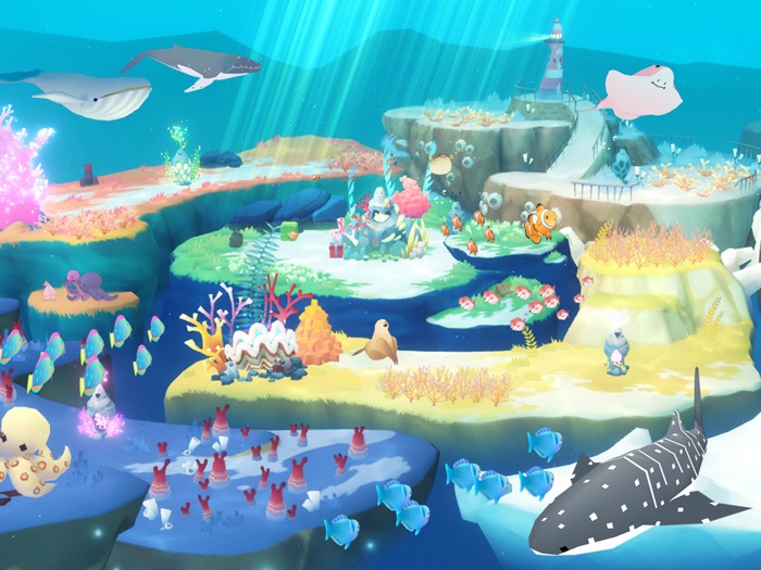 深海水族馆世界 点点可培养的水族馆