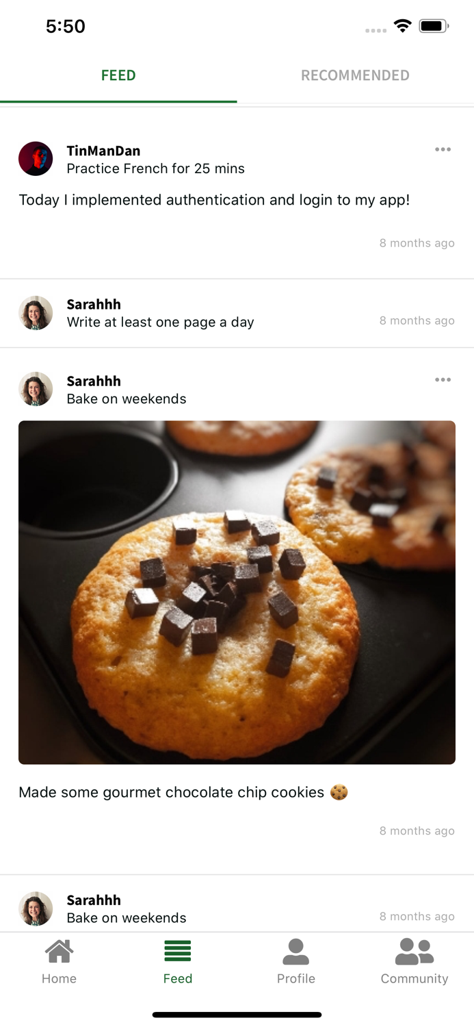 Steps - Social Habit Tracker