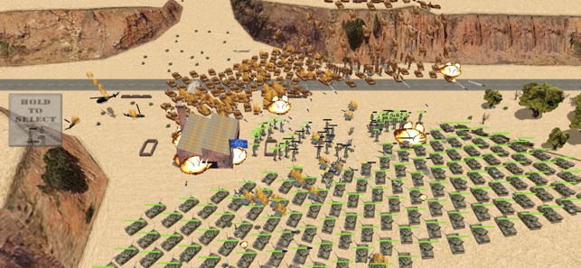 Desert War 3D - Strategy game