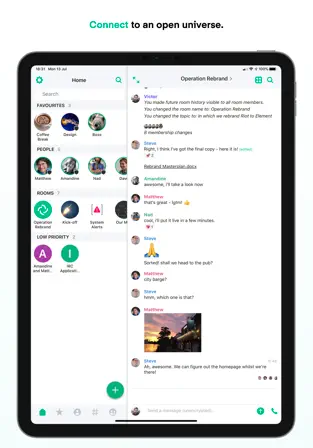 Captura 3 Element Messenger iphone