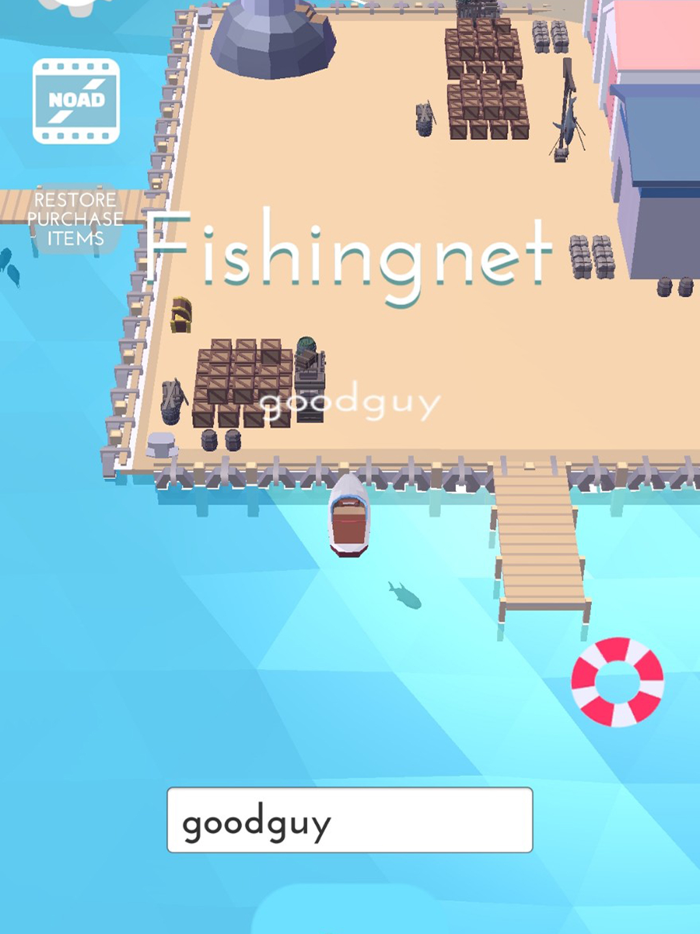 Fishingnet 3D Battle io game