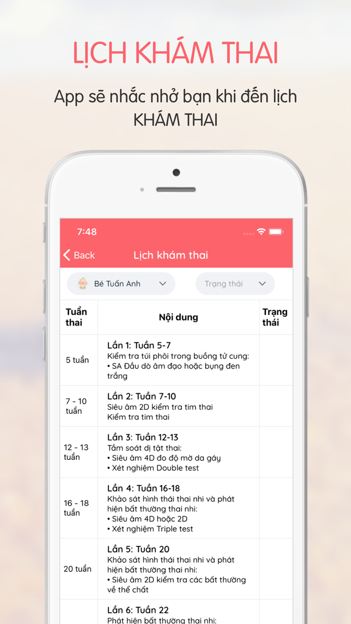 Bé của mẹ - Mang thai
