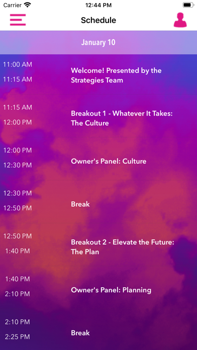 Strategies Event App screenshot 4