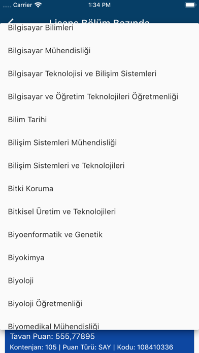 Üniversite Taban Puanları 2021 screenshot 4