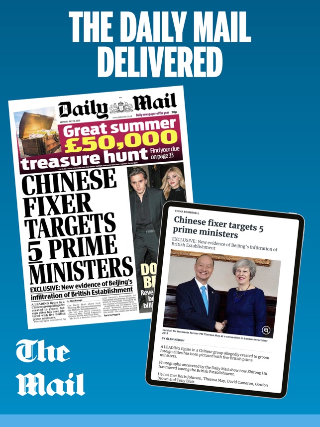 Daily Mail Newspaper Edition On The App Store