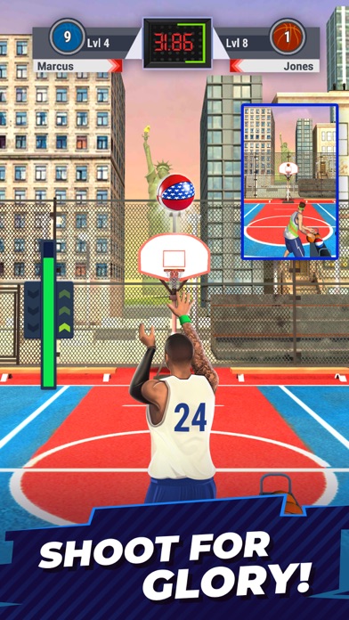 3pt: Street Basketball Games screenshot 2