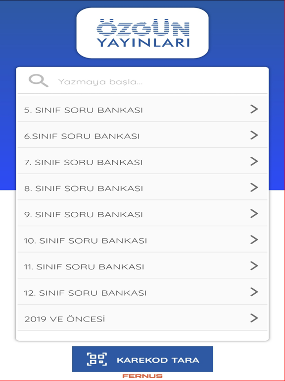 Özgün Yayınları Karekod screenshot 4