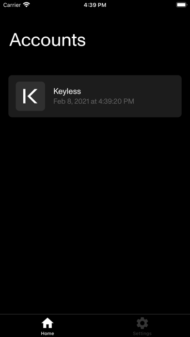 Keyless Authenticator screenshot 2