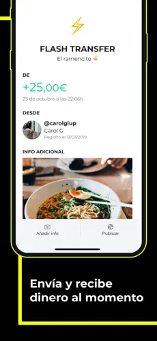 Capture 3 Rebellion Pay Cuenta + bitcoin iphone