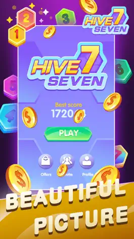 Game screenshot Hive 7：Hexa Puzzle mod apk