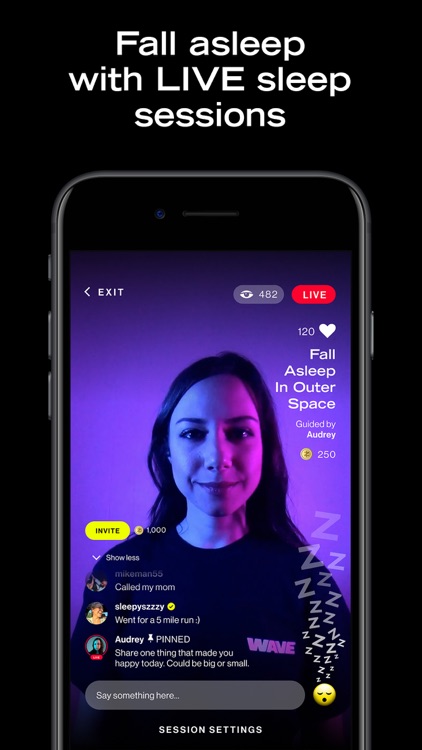 Wave: LIVE Sleep Guidance screenshot-0