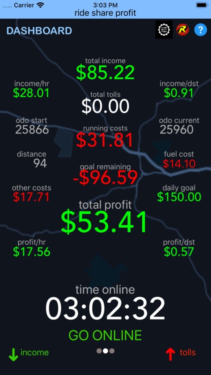 Ride Share Profit Pro