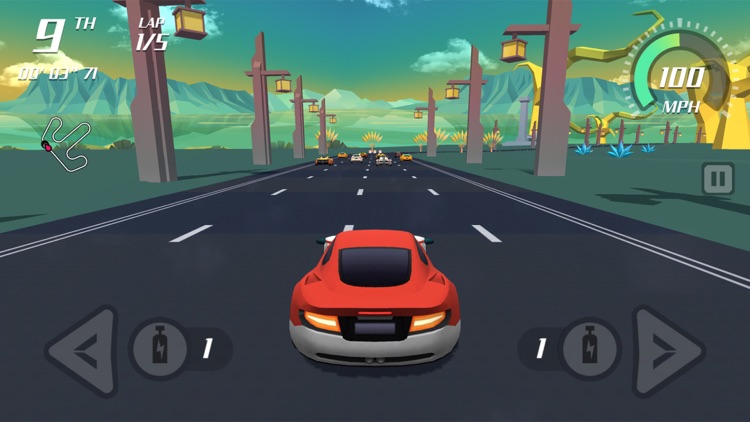 Crazy Racing Car-Chase Driving screenshot-0