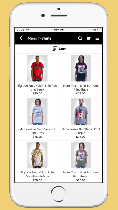 Yekim Clothing screenshot 2