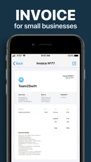 invoice maker ® iphone screenshot 1