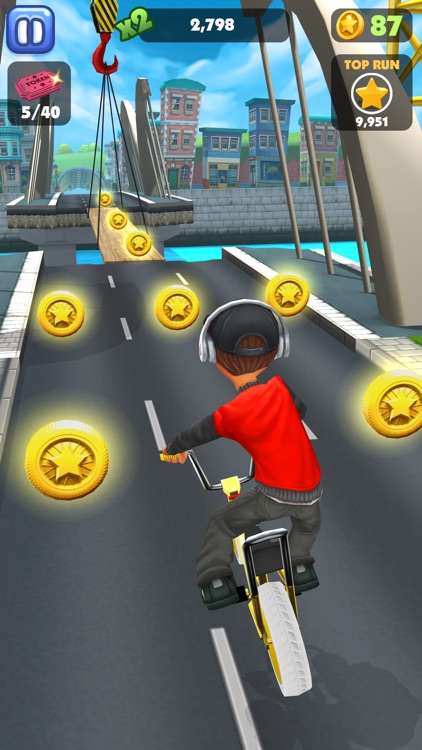 Bike Blast -BMX Race Game screenshot-3