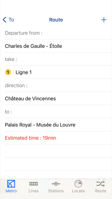 Metro Paris - Map & Routes screenshot 3