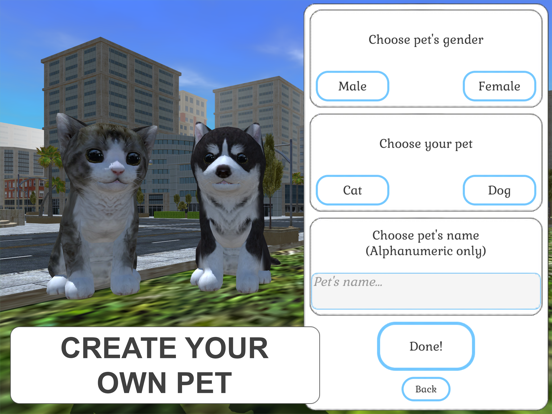 Cute Cat And Puppy World