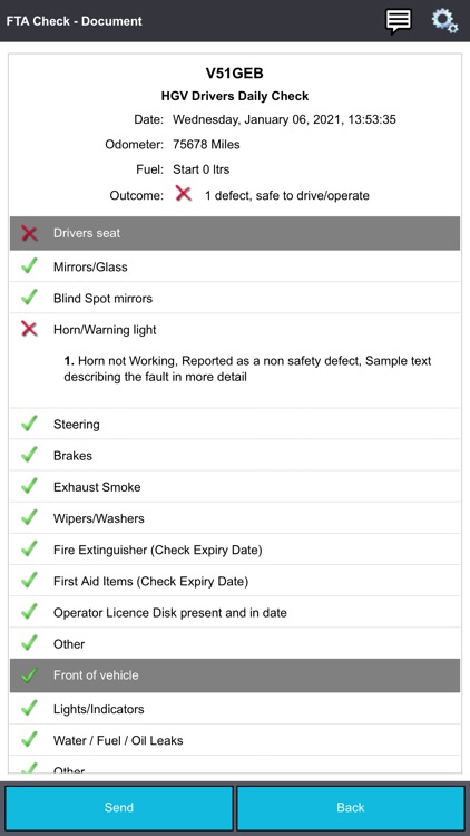 FTA Drivers Walkaround Check screenshot-4