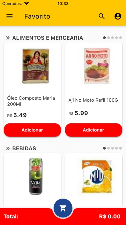 Favorito Supermercado Delivery