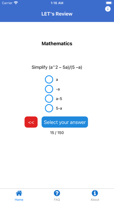 LETs Review Math screenshot 4